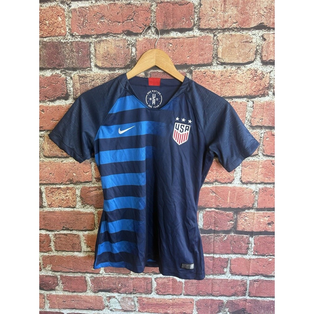 Nike Women’s 2018/19 USWNT Team USA Blue Away Jersey Size Small